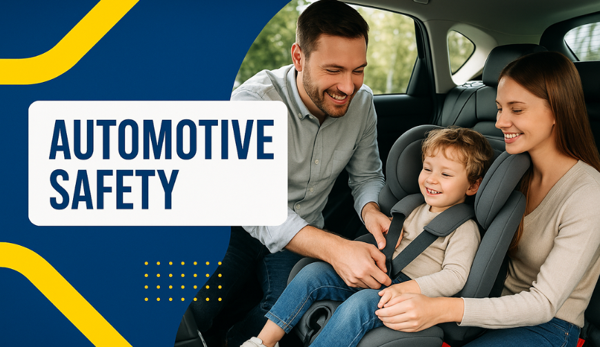 Child Safety Survey logo and branding element for car seat safety information