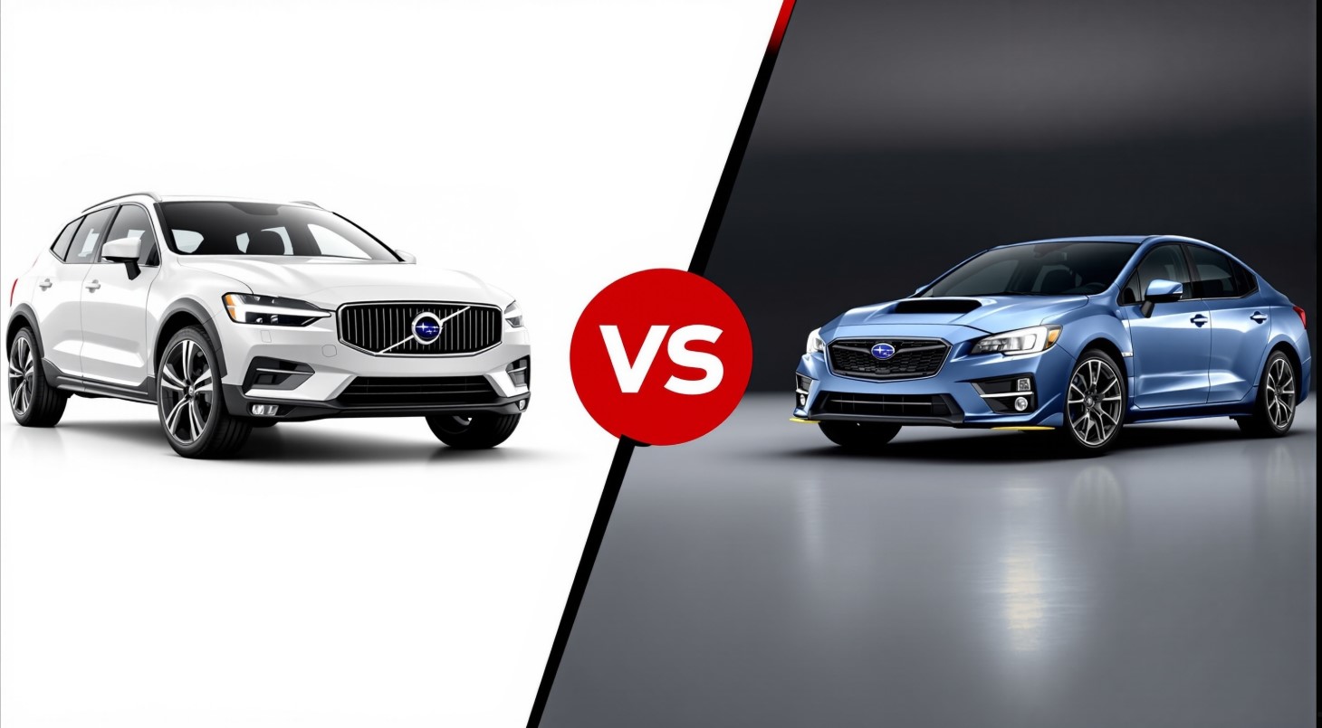 Volvo and Subaru car comparison