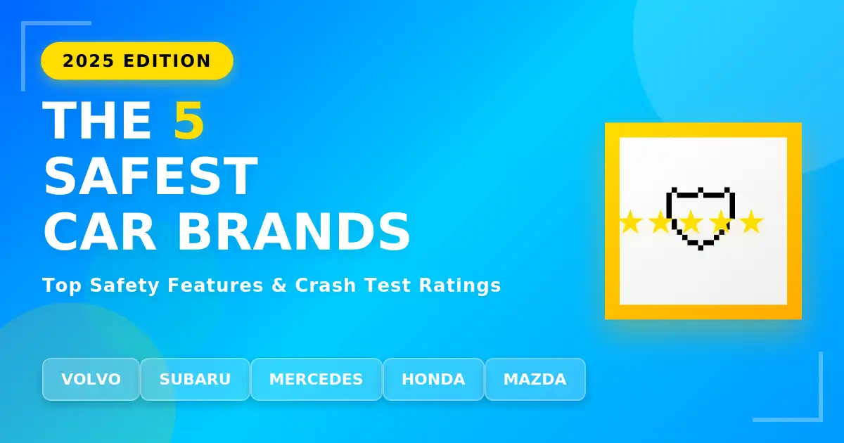 5 Safest Car Brands in 2025